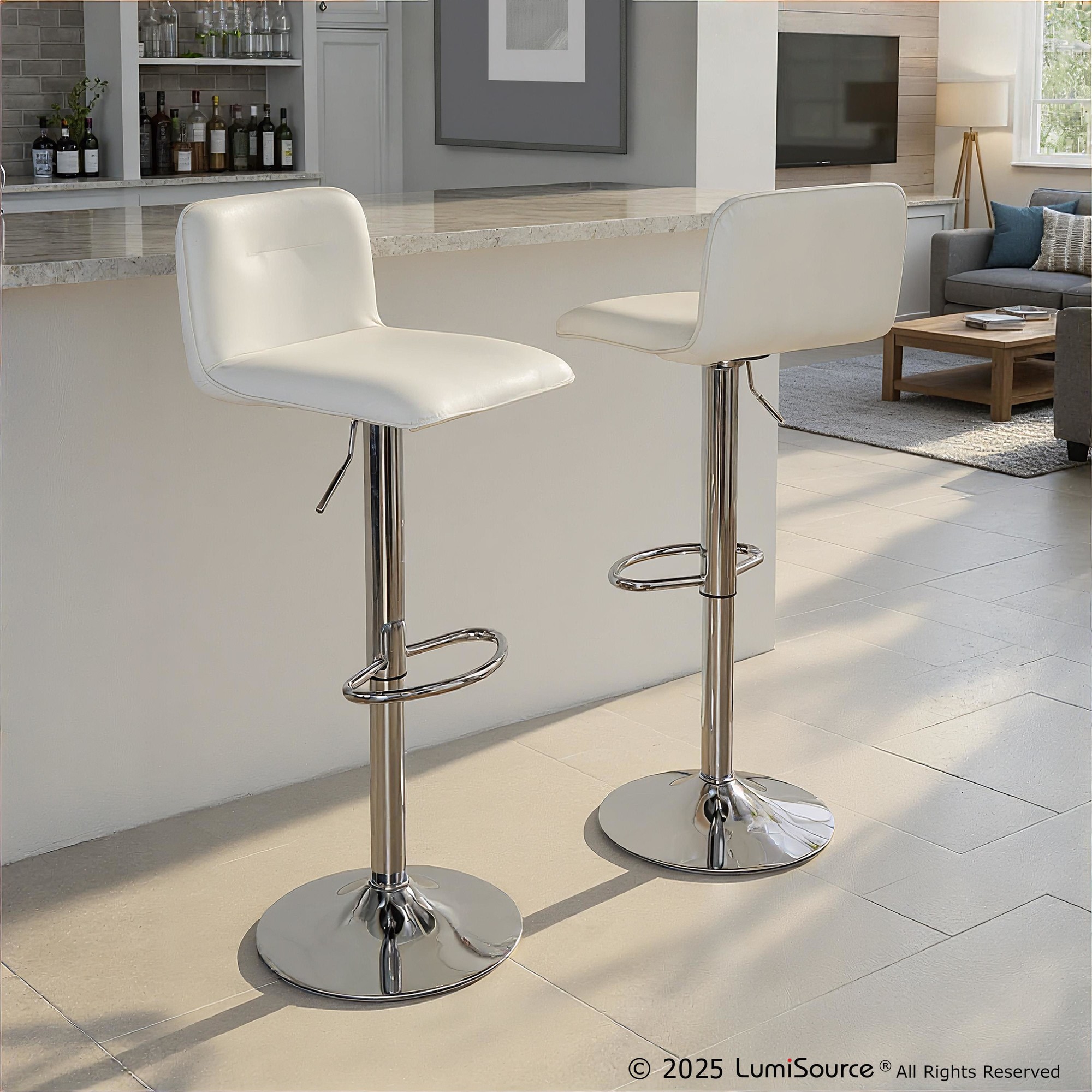 Casper Adjustable Barstool - Set Of 2